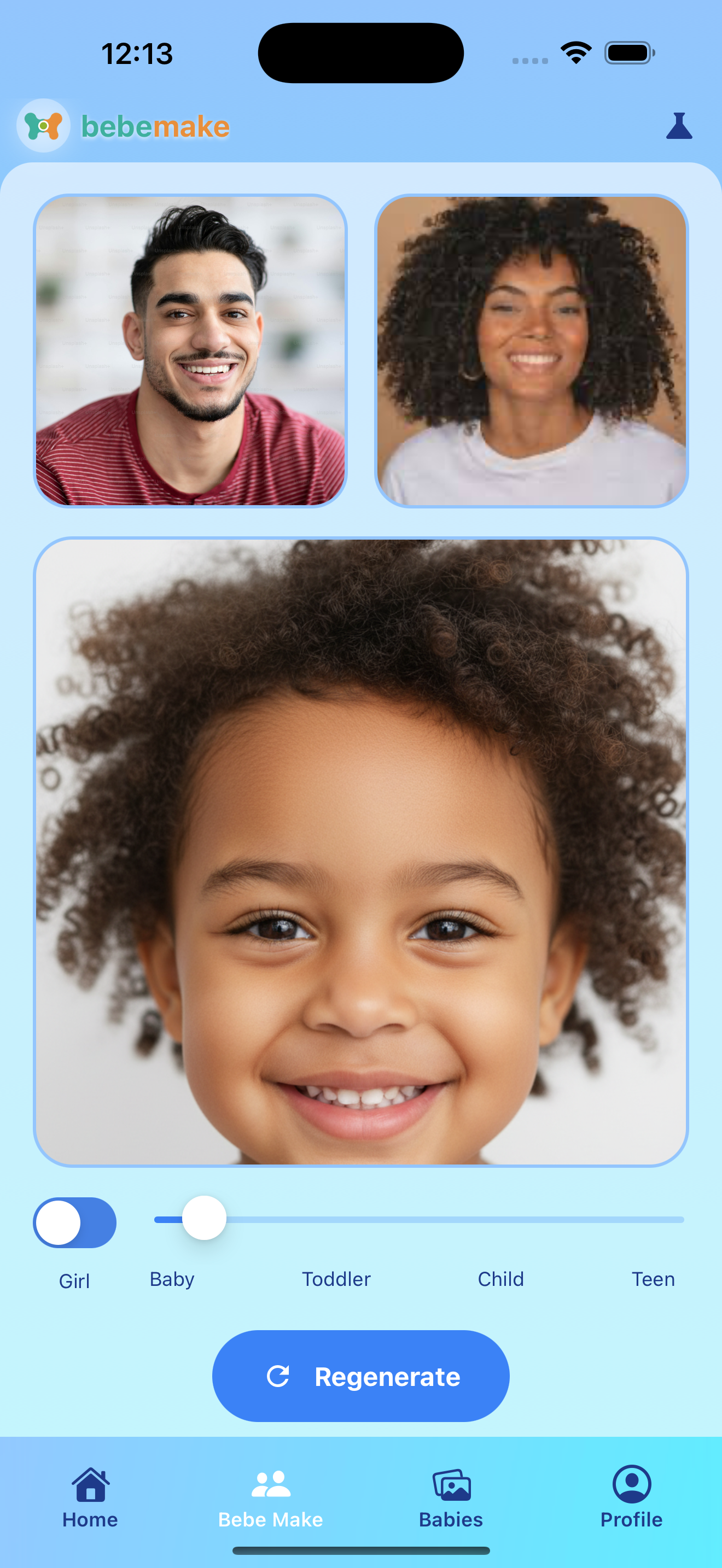 Generated baby photo 1